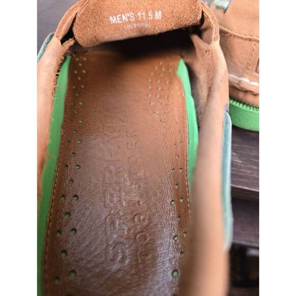 Sperry Top-Sider Mens 11.5 2 Eye Boat Shoes Tan Brown Leather main image 5